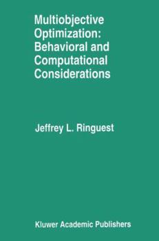Paperback Multiobjective Optimization: Behavioral and Computational Considerations Book