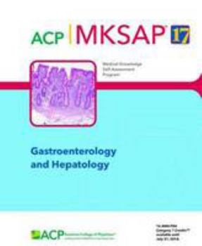 Paperback MKSAP (R) 17 Gastroenterology and Hepatology Book