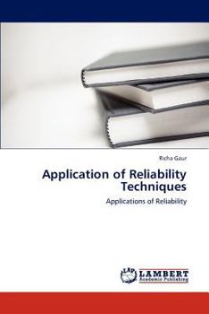 Paperback Application of Reliability Techniques Book