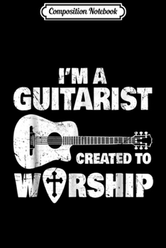 Composition Notebook: Christian Music Church Guitar Jesus Rock Band Gift Journal/Notebook Blank Lined Ruled 6x9 100 Pages