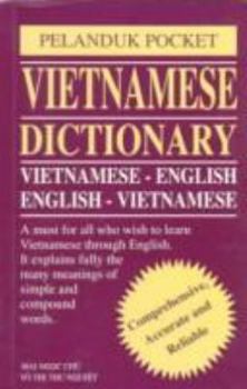 Paperback Vietnamese Dictionary: Vietnamese English/English Vietnamese Book