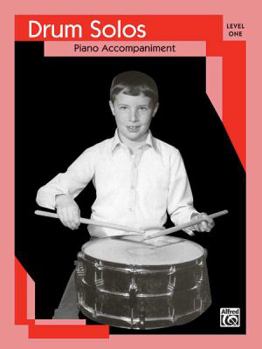 Paperback Drum Solos: Level I Piano Acc. Book