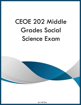 Paperback CEOE 202 Middle Grades Social Science Exam Book