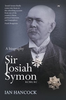 Paperback Sir Josiah Symon KCMG KC Book