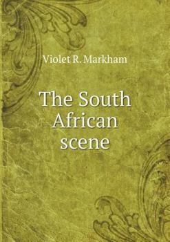 Paperback The South African scene Book