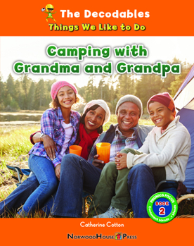 Hardcover Camping with Grandma and Grandpa Book