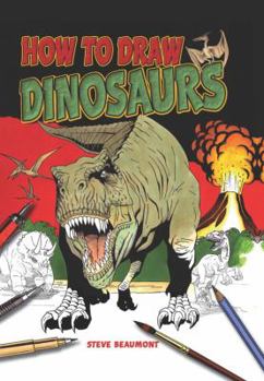 Spiral-bound How to Draw Dinosaurs Book