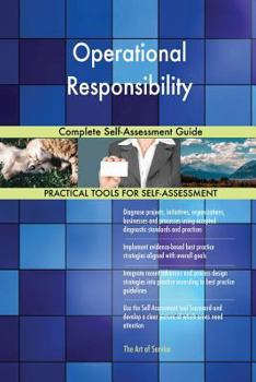 Paperback Operational Responsibility Complete Self-Assessment Guide Book