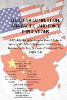 Paperback U.S.-China Competition: Asia-Pacific Land Force Implications Book
