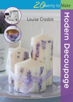Paperback Modern Decoupage Book