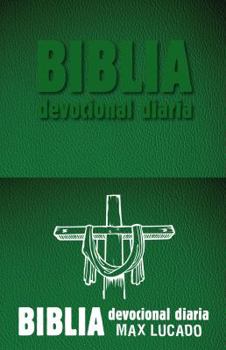 Hardcover Biblia Devocional Diaria - Verde [Spanish] Book