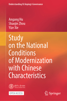 Hardcover Study on the National Conditions of Modernization with Chinese Characteristics Book