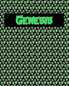 Paperback 120 Page Handwriting Practice Book with Green Alien Cover Genesis: Primary Grades Handwriting Book