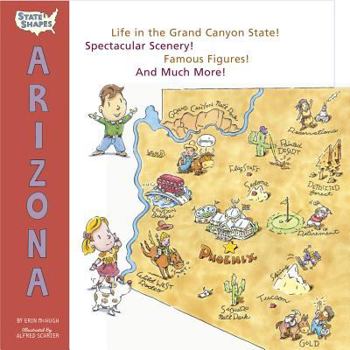 Hardcover State Shapes: Arizona Book