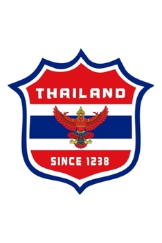 Thailand Wappen Notizbuch: Schönes Thailand Wappen Notizbuch mit 120  karierten Seiten im A5 Format (German Edition)