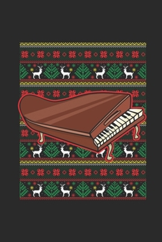 Paperback Ugly Christmas - Piano: Graph Ruled Notebook - Journal for Ugly Christmas Gift And New Year Gift Idea Book