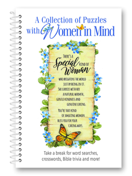 Spiral-bound A Collection of Puzzles with Women in Mind Book