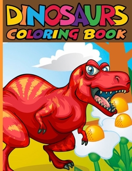 Paperback Dinosaur coloring book: Holiday Enjoy! Dinosaur Coloring Book Christmas Gifts For Kids ages 4-8 Book