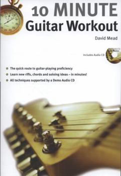Paperback 10 Minute Guitar Workout [With CD (Audio)] Book