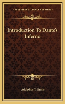 Hardcover Introduction To Dante's Inferno Book