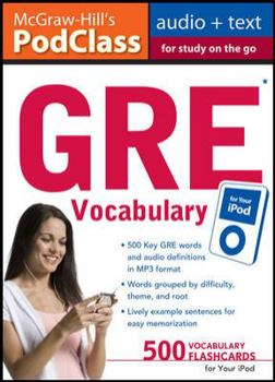 Misc. Supplies GRE Vocabulary for Your iPod [With Booklet] Book