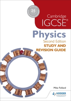 Paperback Cambridge IGCSE Physics Study and Revision Guide 2nd Edition: Hodder Education Group Book