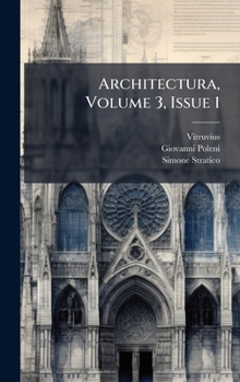 Hardcover Architectura, Volume 3, Issue 1 Book