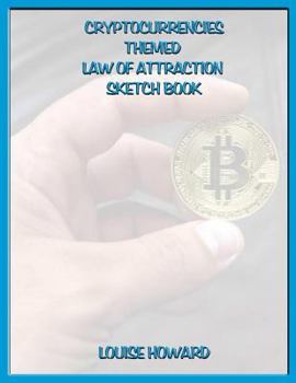 Paperback 'Cryptocurrencies' Themed Law of Attraction Sketch Book