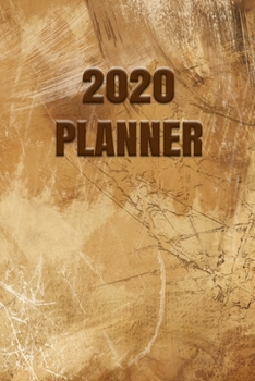 Paperback 2020 Planner: 6"x9" Daily and Weekly Agenda Planner and Organizer V45 Book