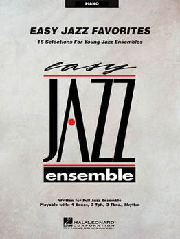 Paperback Easy Jazz Favorites - Piano Book