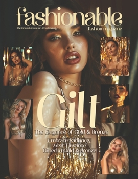 Paperback Fashionable Magazine: Gilt: The Elegance of Gold & Bronze, Embrace Radiance, Wear Elegance - Gilded in Gold & Bronze!: Unveiling a World of Book