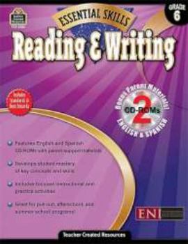 Paperback Essential Skills Reading & Writing Grade 6 Book