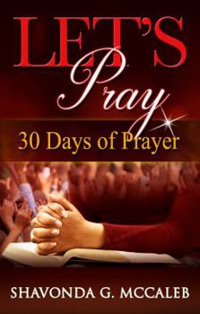 Paperback Let's Pray: 30 Days of Prayer Book