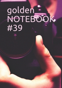 Paperback golden NOTEBOOK #39 Book