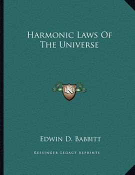 Paperback Harmonic Laws Of The Universe Book