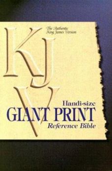 Hardcover Giant Print Reference Bible-KJV [Large Print] Book