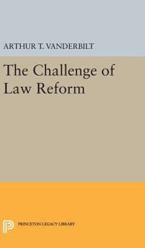 Hardcover Challenge of Law Reform Book