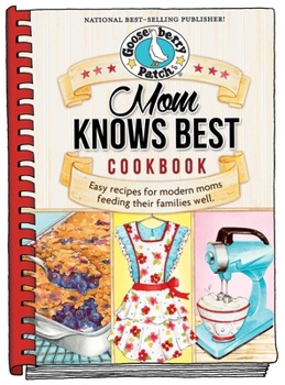 Hardcover Mom Knows Best Cookbook Book