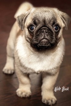 NoteBook: Dog Lover Lined Notebook, Cool Journal, Unique Diary, Bullet Journal, for Writing - 100 Pages - 6 x 9