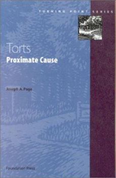Paperback Torts: Proximate Cause Book