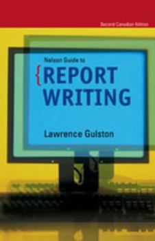 Spiral-bound Thomson Nelson Guide to Report Writing Book