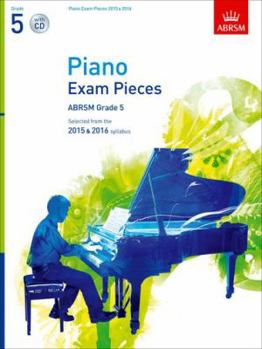 Sheet music Piano Exam Pieces Grade 5 ABRSM 2015 & 2016 w/CD Book