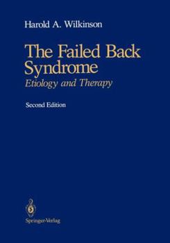 Paperback The Failed Back Syndrome: Etiology and Therapy Book