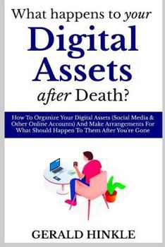 Paperback What Happens to Your Digital Assets after Death?: How To Organize Your Digital Assets (Social Media & Other Online Accounts) And Make Arrangements For Book