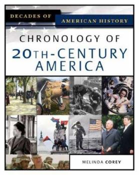 Hardcover Chronology of 20th-Century America Book