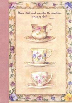 Spiral-bound Afternoon Tea Deluxe Personal Journal Book