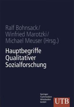 Paperback Hauptbegriffe Qualitative Sozialforschung: Ein Wörterbuch [German] Book