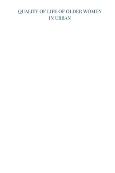 Quality of life of older women in urban