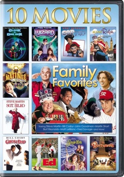 DVD Family Favorites: 10-Movie Collection Book