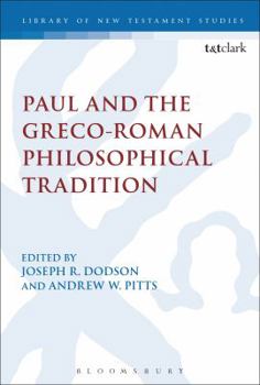 Paperback Paul and the Greco-Roman Philosophical Tradition Book